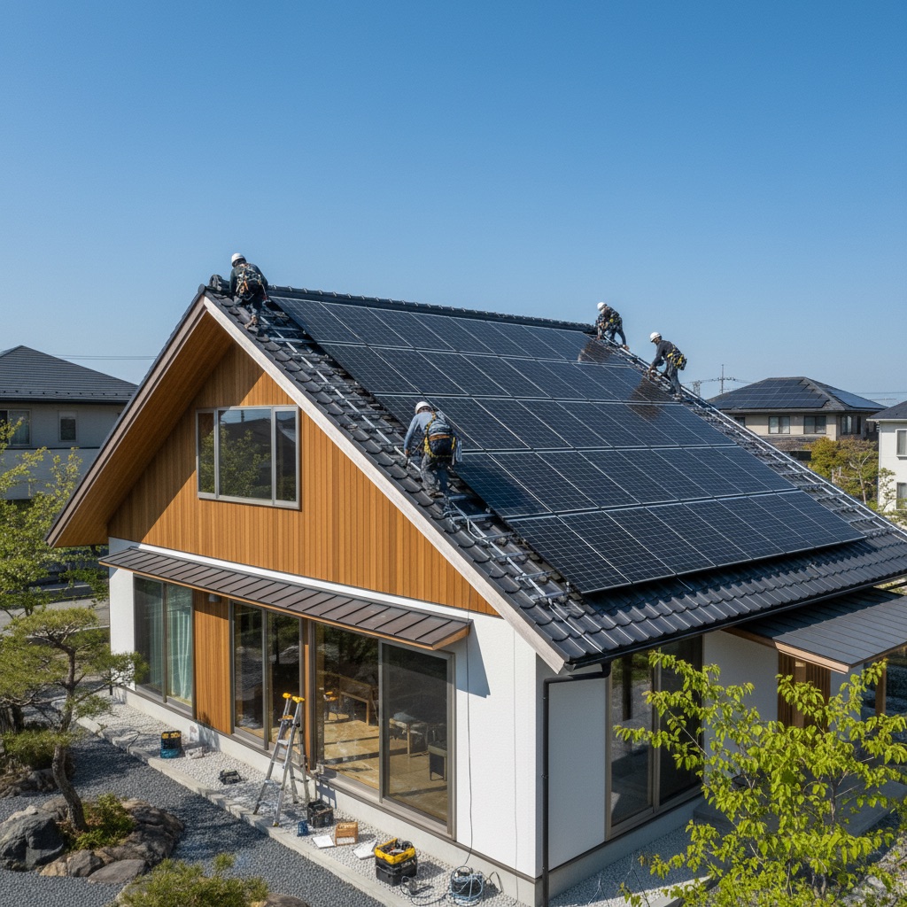 蓄電池の設置工事