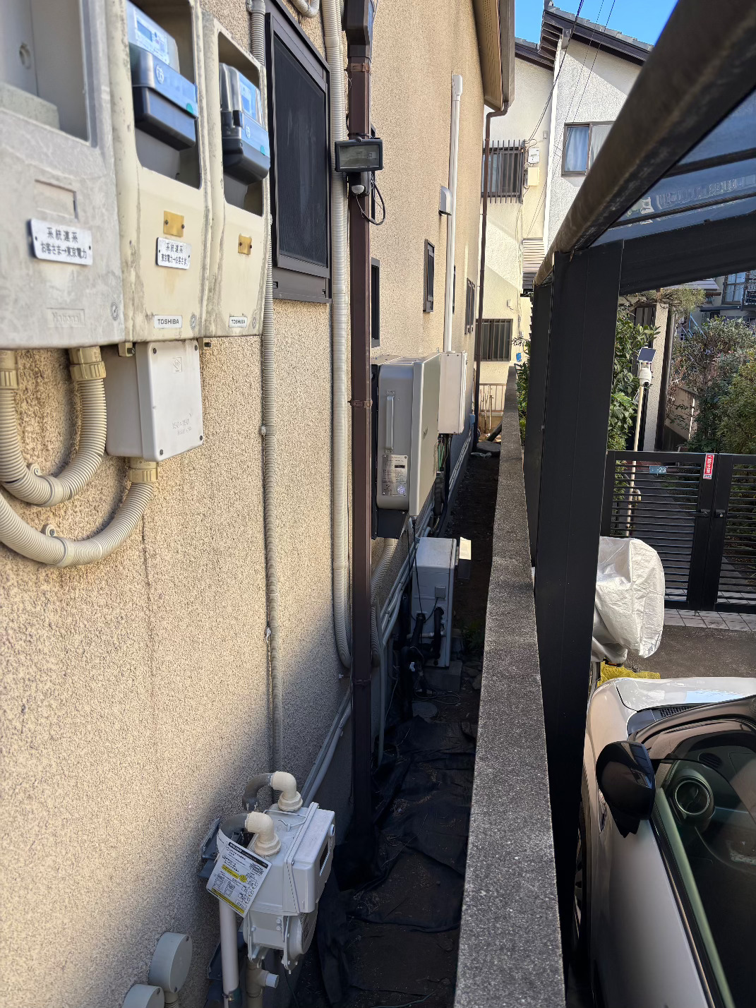 施工ポイントの写真